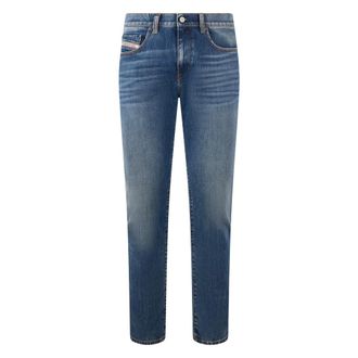 Diesel Slim-fit Jeans, male, Blue, Size: W29 D-Strukt Jeans