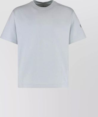Stone Island ribbed crew neck short sleeve t-shirt