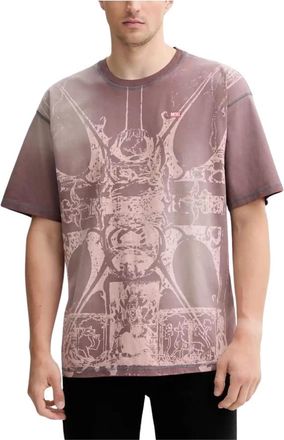 Diesel T-Boxt-T13 T-shirt - Heren - T-shirts - Bruin - XL - Katoen - Tops