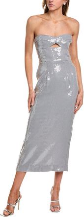 Bardot Cerise Sequin Midi Dress