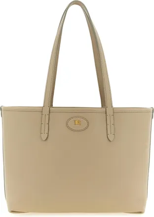 Burberry Beige Calfskin Tote Womens Bag