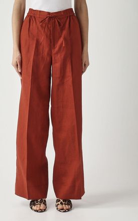 Twinset Pantaloni palazzo Twinset in lino