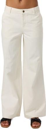 O'Neill OG Remi Wide Leg Denim Pants in Tofu at Nordstrom, Size 28