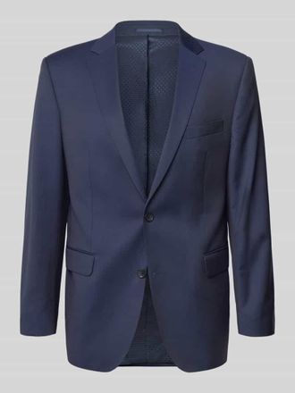 Carl Gross Carl Gross Slim Fit 2-Knopf-Sakko aus Schurwolle Modell Tobias in Dunkelblau, Gr&ouml;&szlig;e 48