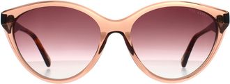 Ted Baker Cat Eye Womens Crystal Brown Gradient TB1735 Deeha - One Size
