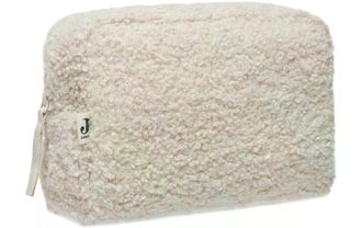 Jollein Kulturbeutel JOLLEIN Boucle, Damen, Gr. B/H/T: 21cm x 14cm x 9cm, beige (natur), Taschen Kulturbeutel