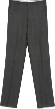 Lardini Pantaloni dritti con pieghe - Grigio