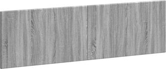 vidaXL Cabecero Montada En La Pared Breda Sonoma Gris Vidaxl