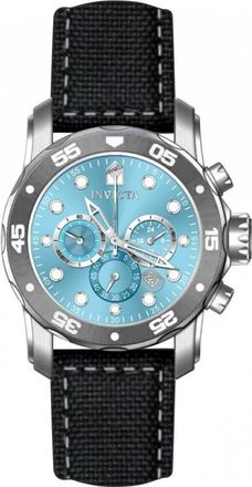 Invicta Pro Diver Chronograph GMT Quartz Light Blue Dial Mens Watch 49835