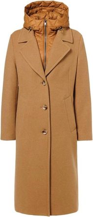 Beaumont Amsterdam Dames, Mantels, Bruin, Maat: L Leer