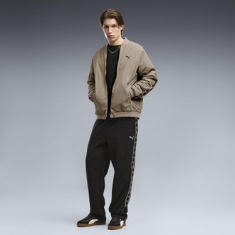 Puma Pantaloni Essentials Elevated Tape dal taglio morbido da uomo, Abbigliamento, Nero, XXL