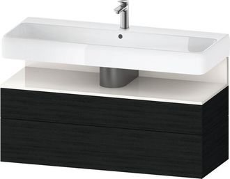 Duravit Qatego Mueble Bajo Lavabo, 1 Extra&iacute;ble Y 1 Caj&oacute;n, - Duravit