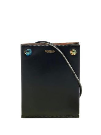 Burberry Leren crossbodytas - Zwart