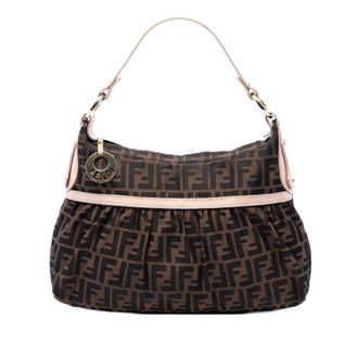 Fendi Pre-owned Fendi Zucca Canvas Chef Shoulder Bag Ladies CM37DV9OWKB9ELNQ