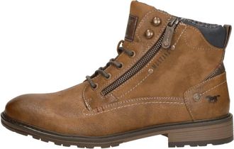 Mustang Lace-up Boots - Heren - Veterlaarzen - Bruin - 44 EU - Schoenen