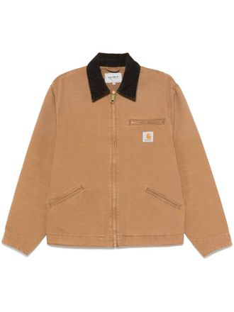 Carhartt Work in Progress Detroit jacket - men - Organic Cotton/Cotton/Polyester - S - Brown