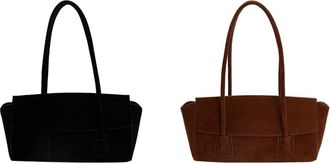 Generic Womens handbag made of PU leather, trendy shoulder bag for work, shopping, travel