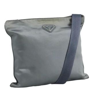 Prada Pre-owned Satin prada-bags - Dames - Pre-owned - Blauw - Maat: ONE Size Satijn