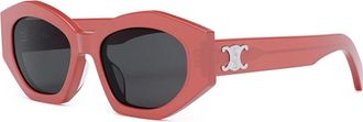 Celine Triomphe Zonnebril - unisex - Zonnebrillen - Roze - ONE Size - Accessoires