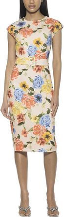Alexia Admor Blossom Sheath Dress