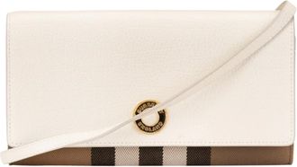 Burberry Note Crossbody Bag - female - Burberry - Cross Body Bags - White - ONE SIZE - Bags