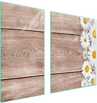 OEM Placa Protectora De Vidrio Para Estufa 90x52 Le&ntilde;a