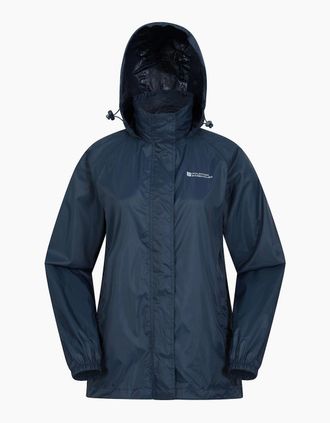 Mountain Warehouse Womens Mountain Warehouse Womens/Ladies Pakka II Waterproof Jacket - Navy - Size: 12