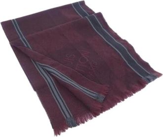 Louis Vuitton Pre-owned Scarves, male, Red, Size: ONE SIZE Pre-owned Stole
