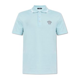 Versace Hombre, Camisetas, Azul, Talla: L