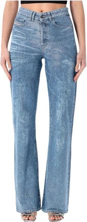 Diesel 1971 D-Sent Jeans - Dames - Regular Fit Jeans - Blauw - W28 - Denim - Jeans