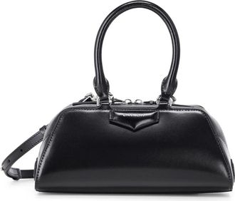 Givenchy Tassen, Dames, Zwart, ONE Size, Leer, Mini Antigona Handtas