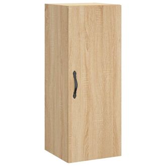 vidaXL Armario De Pared Madera Ingenier&iacute;a Roble Sonoma 34,5x34x90 Cm Vidaxl