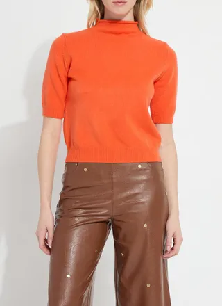 Lyss&eacute; Delphina Short Sleeve Sweater