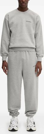 Aries Pantaloni sportivi con ricamo - Grigio