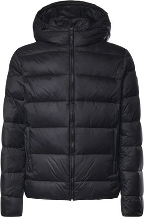 Fay Double Front Puffer Jacket - Heren - Jassen - Zwart - Maat: XL Zijde