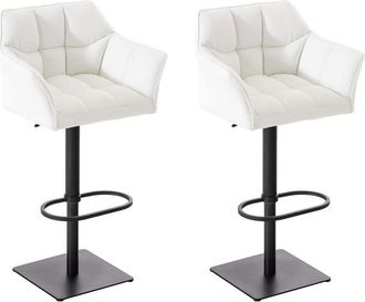 Clp Clp - Set De 2 Taburetes De Bar Damaso Blanco Negro
