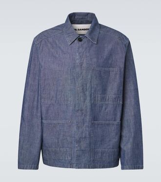 Jil Sander Cotton chambray overshirt