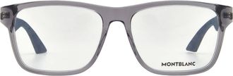 Montblanc Demo Rectangular Mens Eyeglasses MB0300O 004 56