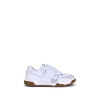Valentino Garavani White Calf Leather Bos Taurus Athletic Mens Sneakers
