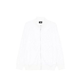 GCDS Textured Zip-fastening Jacket