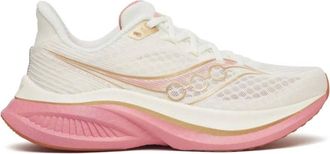 Saucony Womens Endorphin Speed 5 Running Shoes In Ivory/mauve