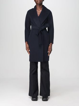 Max Mara Coat S MAX MARA Woman color Blue