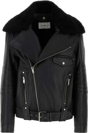 Saint Laurent Black Regular Fit Jacket