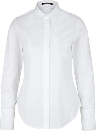 Windsor Db 904Hx Stijlvol Model - Dames - Overhemden - Wit - L - Katoen - Overhemden