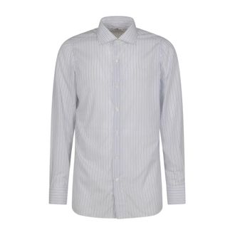 Finamore Heren, Overhemden, Wit, Maat: 3XL
