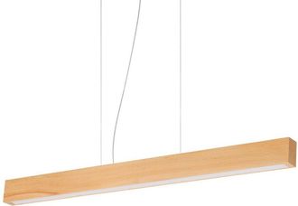 Ideal Lux Ideal Lux - craft Integrated led Pendant Ceiling Light Wood, 3000K, Non-Dim