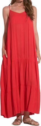 Elan Adaline Tiered Maxi Dress