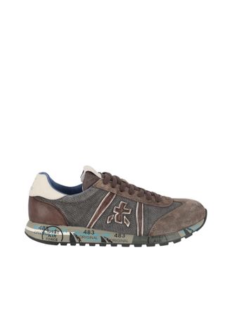 Premiata Brown Lucy Suede Leather Sneakers