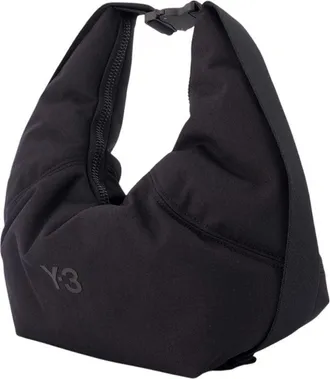 Yohji Yamamoto Unisex Shoulder Bag Black Synthetic