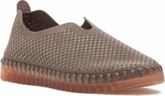 Ilse Jacobsen Womens Tulip Flat Slip On Sneaker In Smoked Pearl